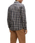 Фото #2 товара Men's Checked Casual-Fit Shirt