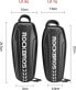 Rockbros Bicycle Frame Bag, Waterproof Top Tube Bag For MTB, Road Bike, Folding Bike, Black, Large: 1.5 Litres, Medium: 1.1 Litres