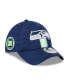 Men's College Navy Seattle Seahawks 2024 Sideline 39THIRTY Flex Hat