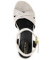 ფოტო #4 პროდუქტის Women's Clarissa Wedge Sandals