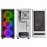 Kolink OBSERVATORY WHITE - Midi Tower - PC - Black - White - ATX - EATX - micro ATX - Mini-ATX - Plastic - Steel - Tempered glass - Gaming