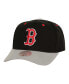 Фото #1 товара Men's Black Boston Red Sox Bred Pro Adjustable Hat
