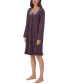 Фото #3 товара Women's Cotton Ruffled Lace-Trim Nightgown