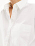 Фото #5 товара Something New X Chloe Frater ultimate wide sleeve layering shirt in white