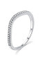 Фото #1 товара Кольцо MOISS Minimalist Silver Zirconia R00023