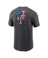 Фото #4 товара Men's Anthracite New York Mets Americana T-shirt