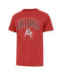 Фото #3 товара Men's Red Georgia Bulldogs Double Header Franklin T-Shirt