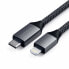 Фото #2 товара Satechi ST-TCL18M - 1.8 m - Lightning - USB C - Male - Male - Black - Grey