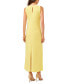 ფოტო #5 პროდუქტის Women's Crewneck Back Keyhole Sleeveless Dress