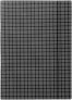 Фото #1 товара Папка с резинкой Donau, картон, A4, 400 г/м2, 3-х клапанная, черная в клетку