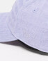 New Era New York Yankees textured 9forty cap in lilac