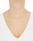 ფოტო #2 პროდუქტის Glitter Rope 18" Chain Necklace (1-5/8mm) in 14k Gold