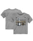 ფოტო #1 პროდუქტის Toddler Boys and Girls Heather Gray Vegas Golden Knights 2023 Stanley Cup Champions Locker Room T-shirt