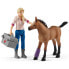 Фото #4 товара Schleich Farm World Vet visiting mare and foal - 3 yr(s) - Multicolor - Farm - 4 pc(s) - Not for children under 36 months - Closed box