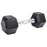 Фото #1 товара KRF Rubber Hex 8kg Dumbell