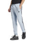 Фото #1 товара Брюки мужские Adidas Essentials 3-Stripes Regular-Fit Fleece Joggers