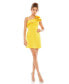 ფოტო #1 პროდუქტის Women's Ieena One Shoulder Ruffle Mini Dress