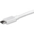 Фото #5 товара StarTech.com 3ft/1m USB C to DisplayPort 1.2 Cable 4K 60Hz - USB-C to DisplayPort Adapter Cable HBR2 - USB Type-C DP Alt Mode to DP Monitor Video Cable - Works w/ Thunderbolt 3 - White - 1 m - USB Type-C - DisplayPort - Male - Male - Straight