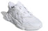 Фото #3 товара Кроссовки Adidas originals Ozweego, амортизация, антискользящая подошва, износостойкие, низкие, унисекс, чисто белые, EE5704
