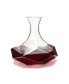 Raye Faceted Wine Decanter, 64 Oz