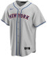 ფოტო #3 პროდუქტის Men's Jacob deGrom Gray New York Mets Road Replica Player Name Jersey