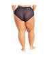 ფოტო #2 პროდუქტის Plus Size Florence Print Hi Brief