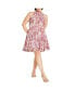 ფოტო #1 პროდუქტის Plus Size Blushing Beauty Dress