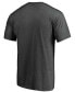 Фото #3 товара Men's Heathered Charcoal Chicago Bears Victory Arch T-shirt