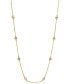 ფოტო #1 პროდუქტის EFFY® Diamond Bezel 20" Statement Necklace (1 ct. t.w.) in 14k White, Yellow or Rose Gold