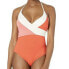 Vince Camuto Women's 236310 Tie Removable Soft Cups One-Piece Swimsuit Size 6