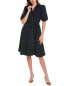 Фото #1 товара Sharagano Puff Sleeve Shirtdress Women's