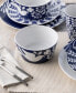 Фото #6 товара Bluefjord Floral 4 Piece Cereal Bowls Set, Service for 4