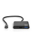 Фото #5 товара PORT Designs 900140 - Wired - USB 3.2 Gen 1 (3.1 Gen 1) Type-C - Black - 5 Gbit/s - 4K Ultra HD - 3840 x 2160 pixels