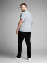 Фото #2 товара Джинсы для мужчин Jack & Jones Plus Slim Fit JJITIM JJORIGINAL 12153645 черного цвета