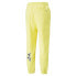 Фото #3 товара Puma Njr X Track Pants Mens Yellow Casual Athletic Bottoms 53573391