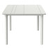 Table Resol Noa White polypropylene Fibreglass 90 x 90 x 74 cm