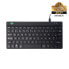 Фото #6 товара R-Go Compact Break R-Go ergonomic keyboard AZERTY (FR) - wired - black - Mini - Wired - USB - AZERTY - Black