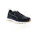 Фото #3 товара Puma Rider FV Worn Out 39016702 Mens Black Suede Lifestyle Sneakers Shoes