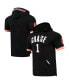 Фото #1 товара Men's Ja'Marr Chase Black Cincinnati Bengals Player Name and Number Hoodie T-shirt