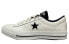 Фото #1 товара Кеды Легкие износостойкие низкие мужские и женские Converse one star leather 167324C