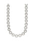 Stainless Steel Polished 20 inch Circle Link Necklace