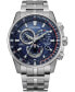 ფოტო #1 პროდუქტის Eco-Drive Men's PCAT Stainless Steel Bracelet Watch 43mm