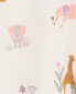 Фото #11 товара Детский комбинезон Carterʻs Baby Animal Print с удобной молнией