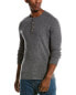 Kier + J Shaker Wool & Cashmere-Blend Henley Men's Grey Xl