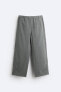 JOGGER WAIST COTTON TROUSERS