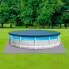 COLOR BABY Round Pool Clearview Prism Frame With Cob -Coat And Tapiz 427x107 cm