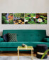 "Amazon'S Water Lilies" Frameless Free Floating Reverse Printed Tempered Glass Nature Scapes Wall Art, 20" x 20" x 0.2" Each