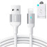 Фото #6 товара Kabel przewód iPhone USB - Lightning do szybkiego ładowania A10 Series 2.4A 3m biały