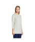 Фото #2 товара Petite 3/4 Sleeve Supima Cotton Crewneck Tunic