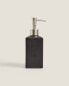 Фото #3 товара Matte black earthenware bathroom soap dispenser